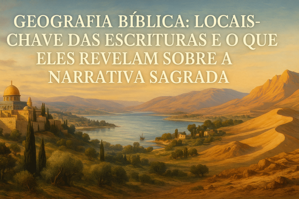 Geografia Bíblica: Os Locais Sagrados do Mundo